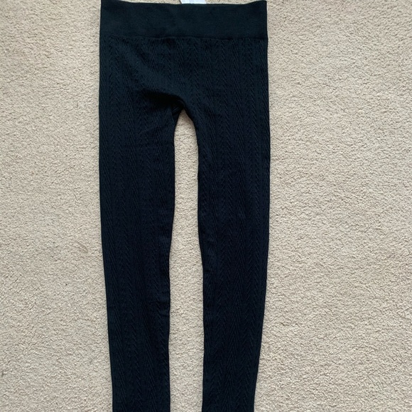 Black textured tights - Picture 1 of 3